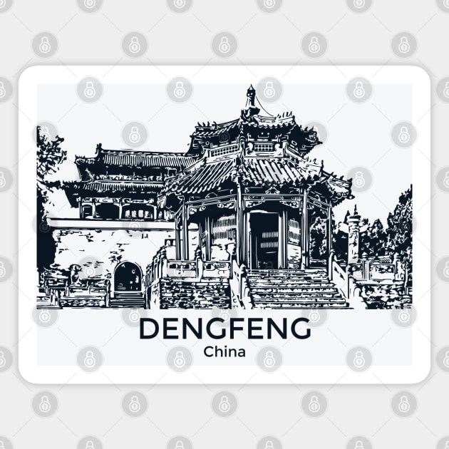 Dengfeng - China Magnet by Lakeric
